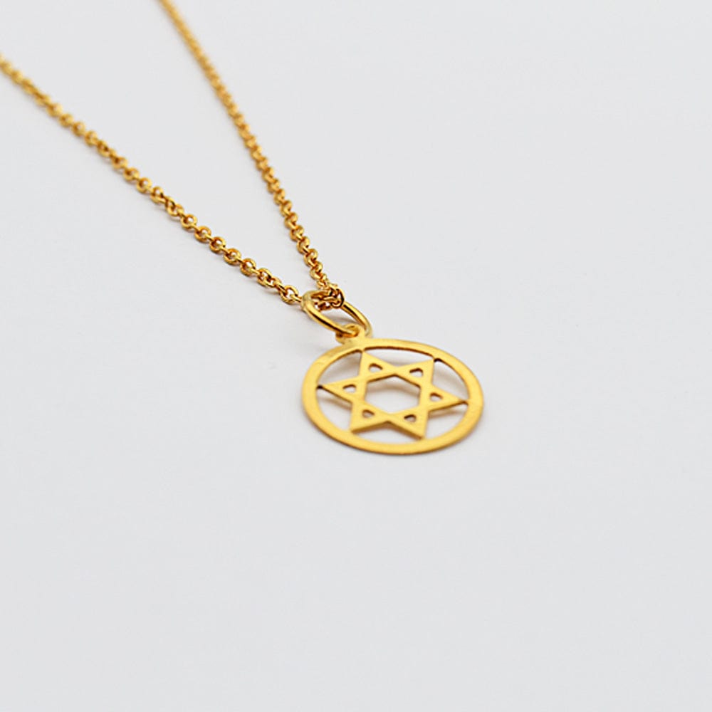 Estrela de David I Gold-plated Charm