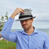 Fedora Hat- Grey