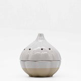 Fine stoneware Garlic Canister