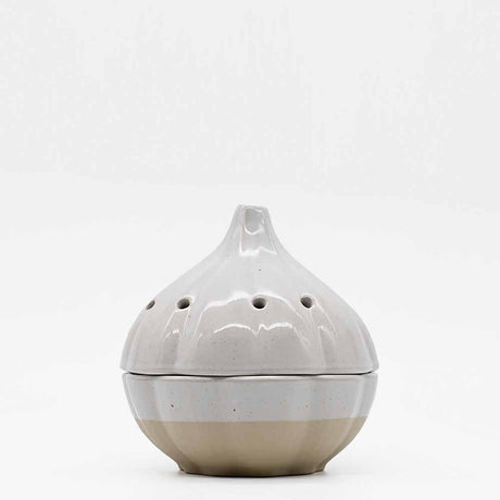 Fine stoneware Garlic Canister