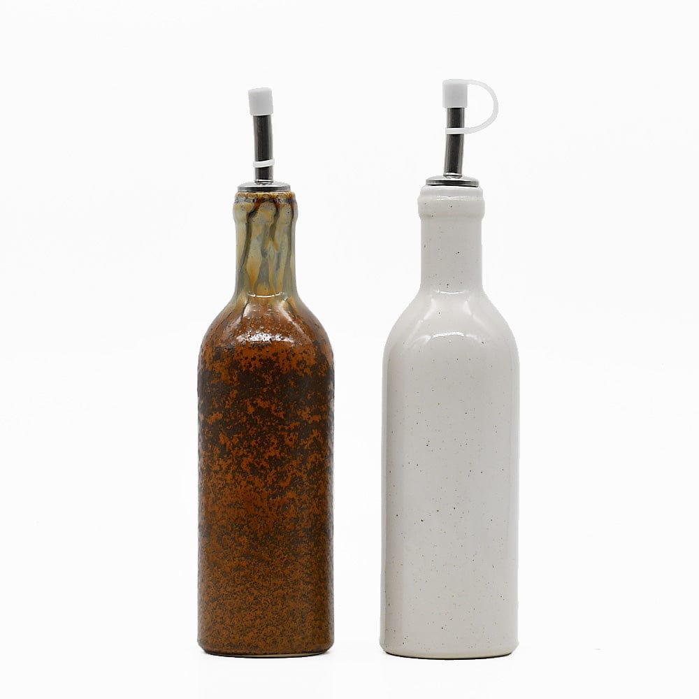 Fine stoneware Oil Carafe