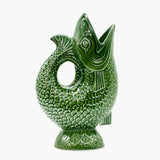 Fish-shaped Ceramic Pitcher - Green