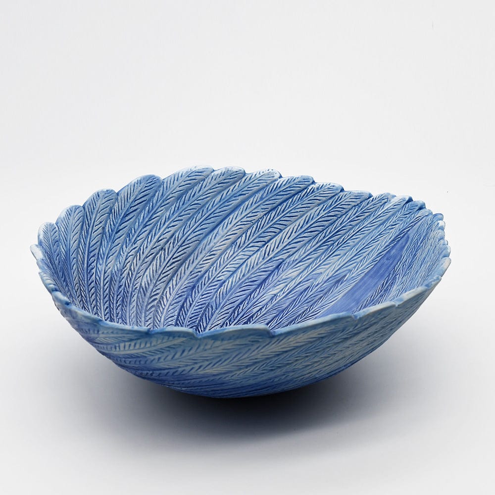 Flamingo Azul I Ceramic Bowl