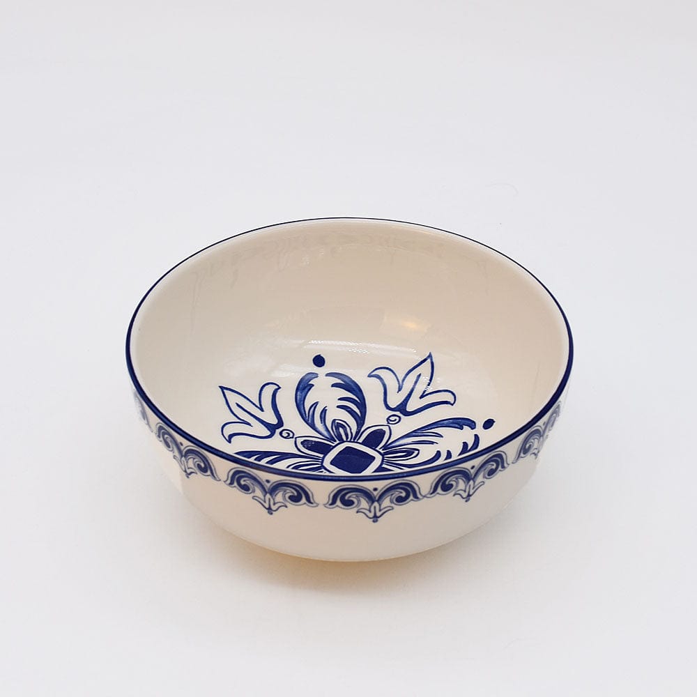 Floral I Ceramic Bowl - 6.3''