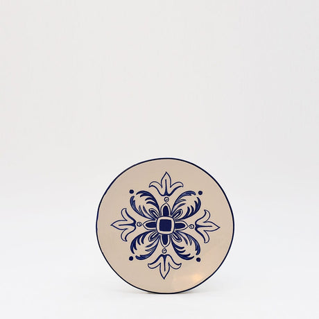 Floral I Ceramic Bread Plate