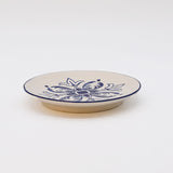 Floral I Ceramic Bread Plate