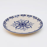 Floral I Ceramic Starter Plate