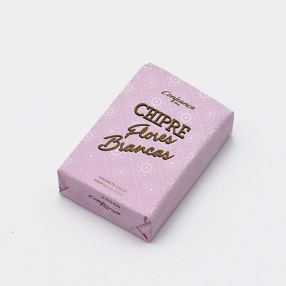 Flores Brancas I Natural Bar Soap