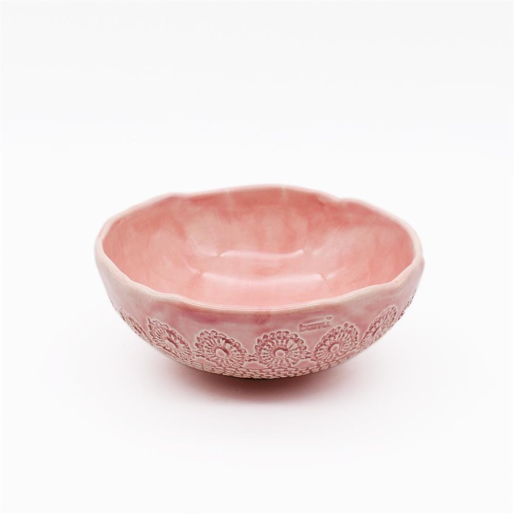 Flores I Pink Bowl - 6.3''