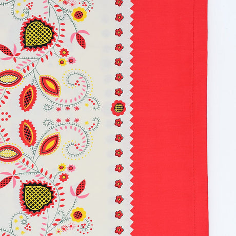 Galo I Cotton Tablecloth - Red