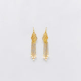 Gold-Plated Silver Earrings