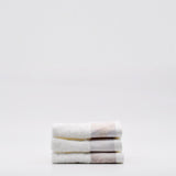 Hand Towel with beige borders - Set of 3