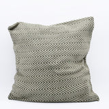 Herringbone I Pillow Cover 20x20" - Green