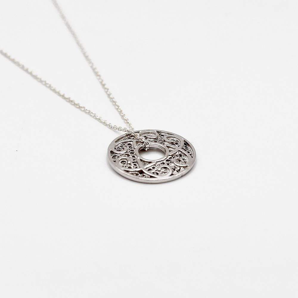 Infinito I Silver Necklace