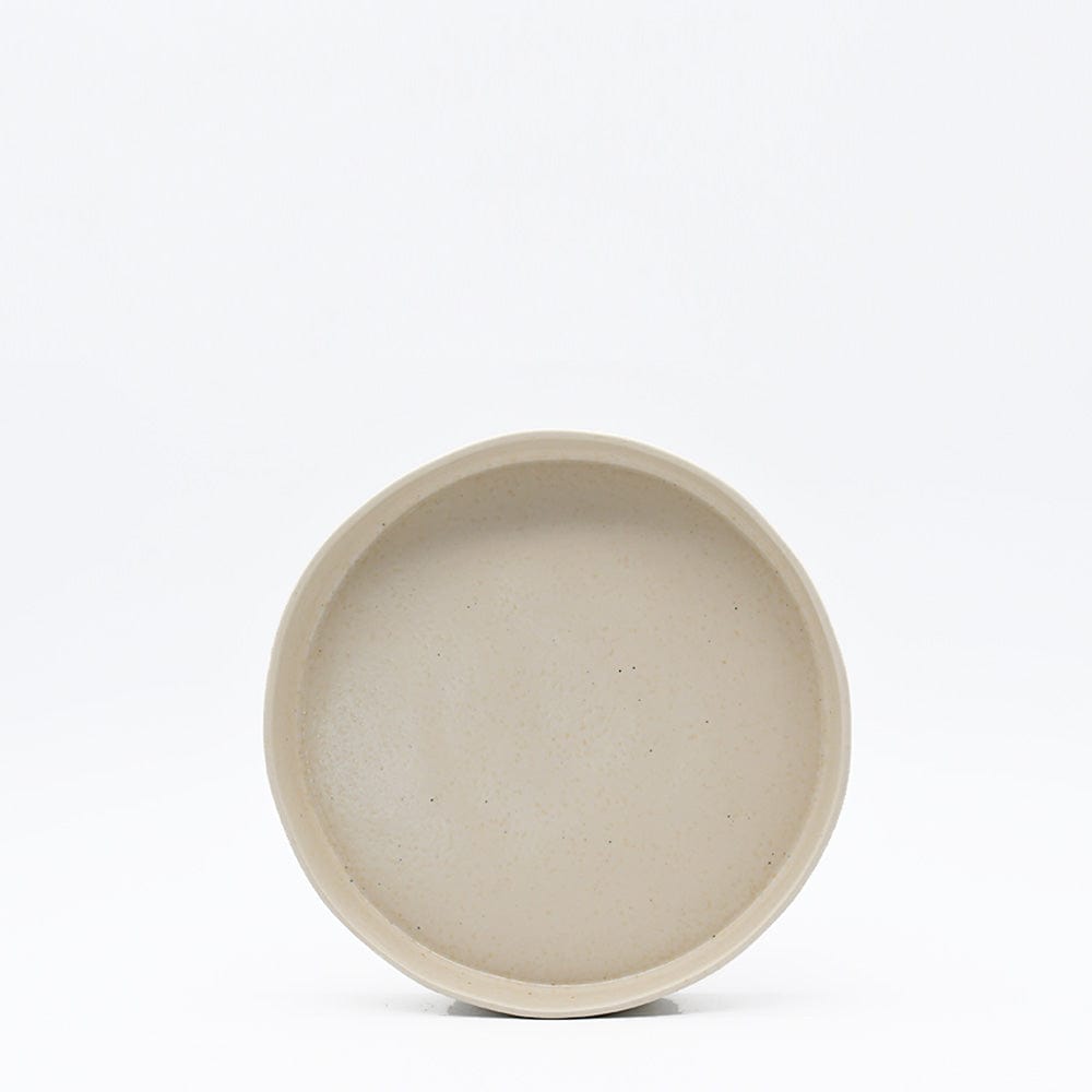 Lagoa I Stoneware Soup Plate - Beige