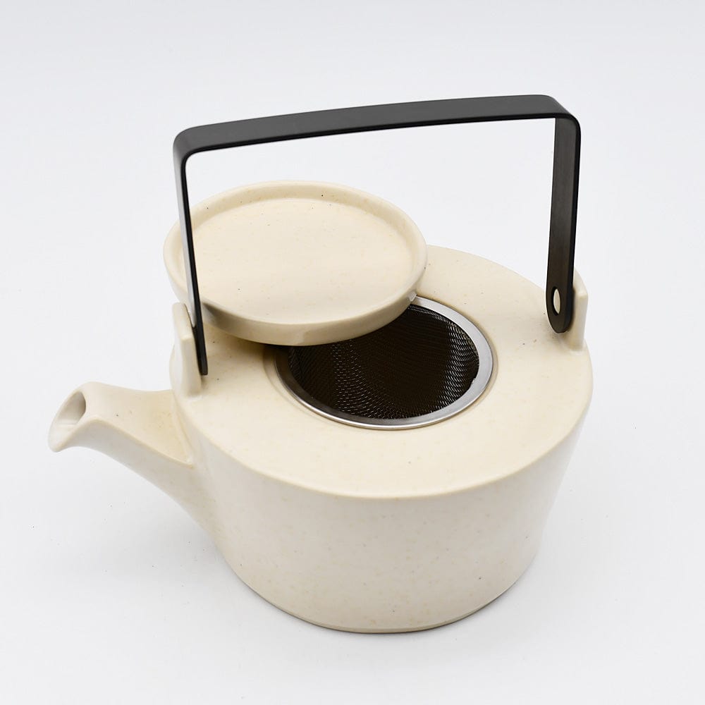 Lagoa I Stoneware Teapot - Beige