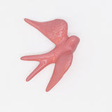 Large Ceramic Swallows - 20 colors Pink