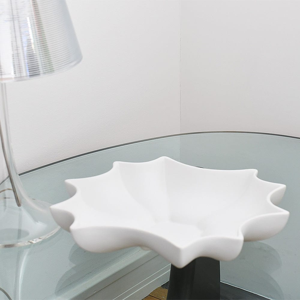 Large Ceramic Trinket Bowl - Matte white