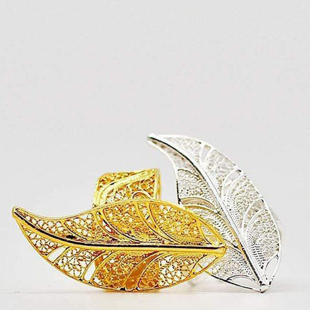 Leaf I Filigree ring