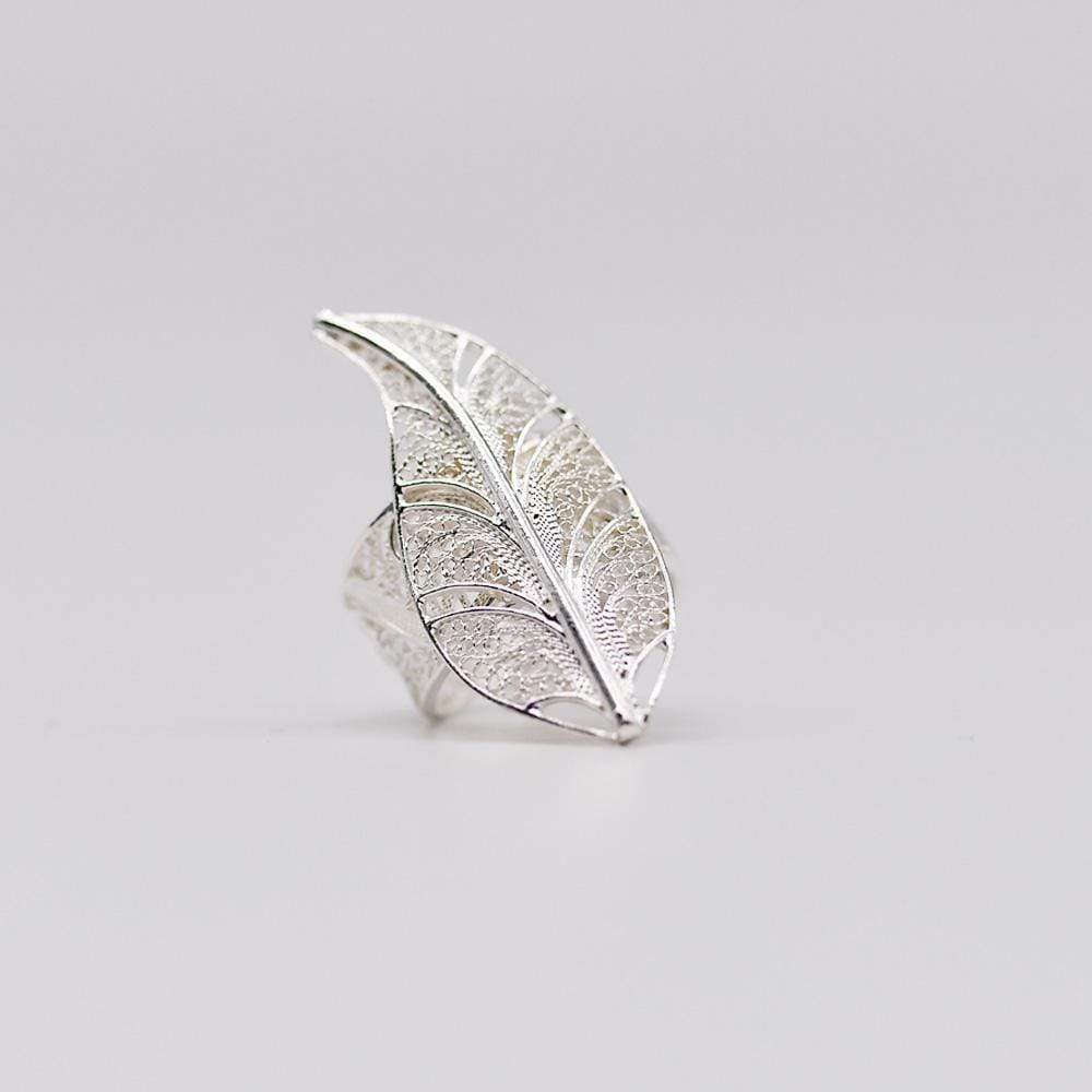 Leaf I Filigree ring