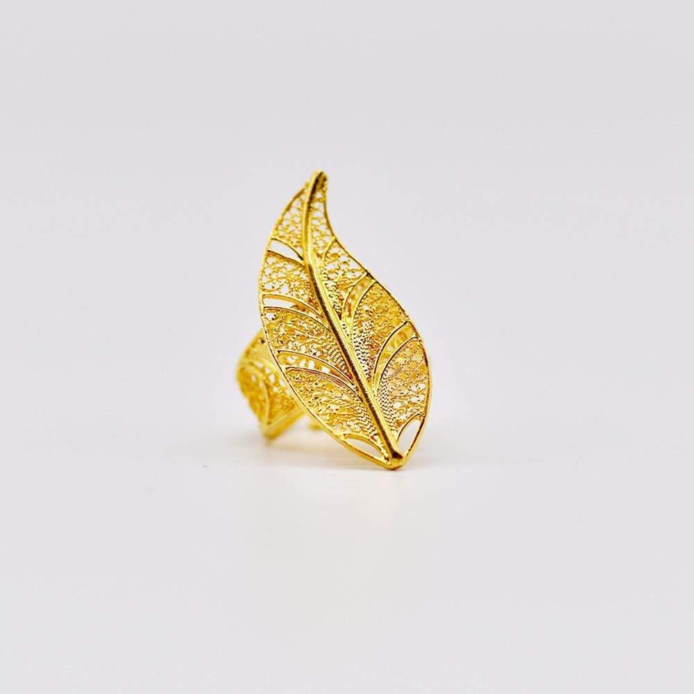 Leaf I Filigree ring