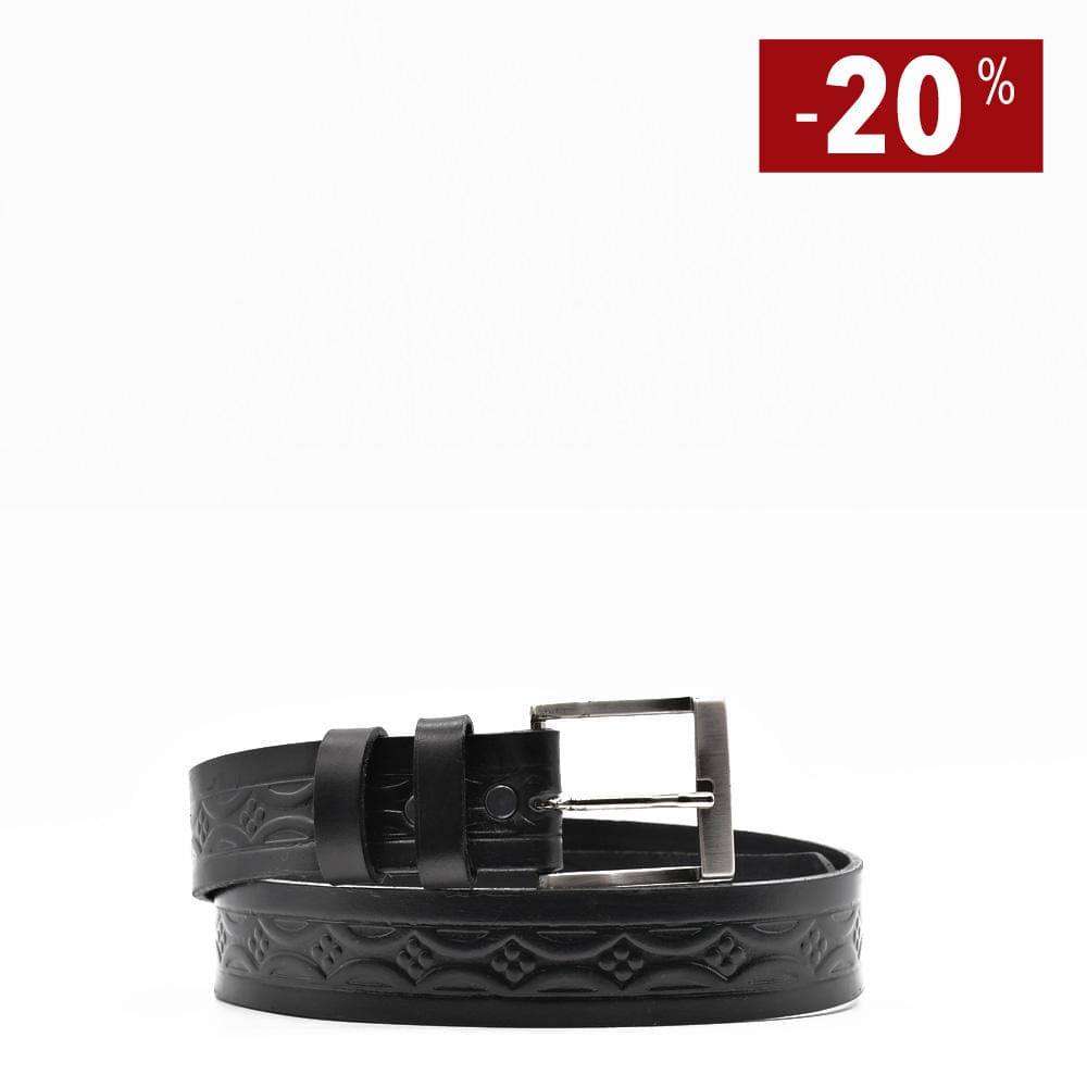 Leather Belt - Black