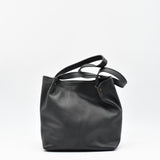 Leather Handbag - Black