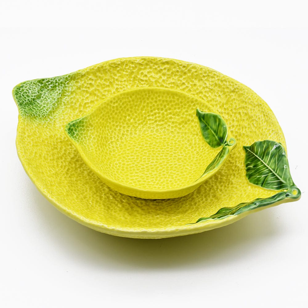 Lemon-shaped Ceramic Bowl