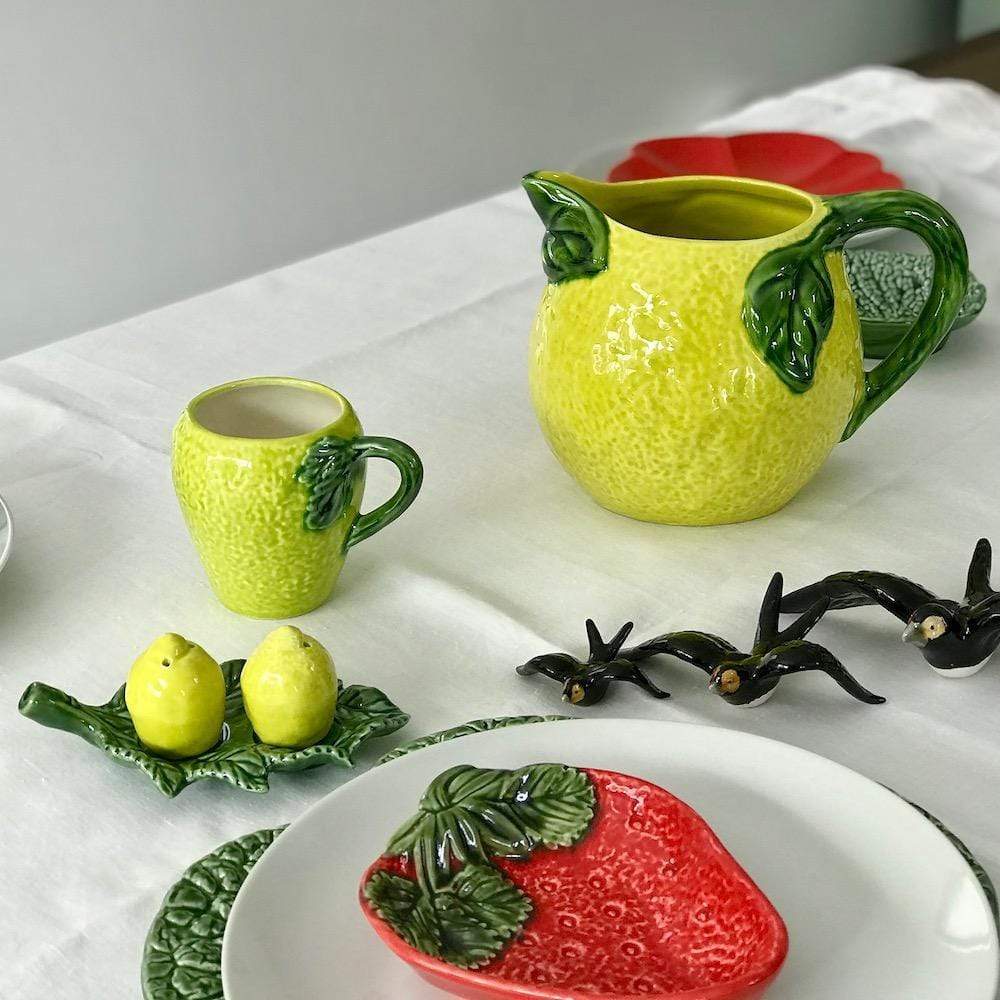 Lemon-shaped Ceramic Mug