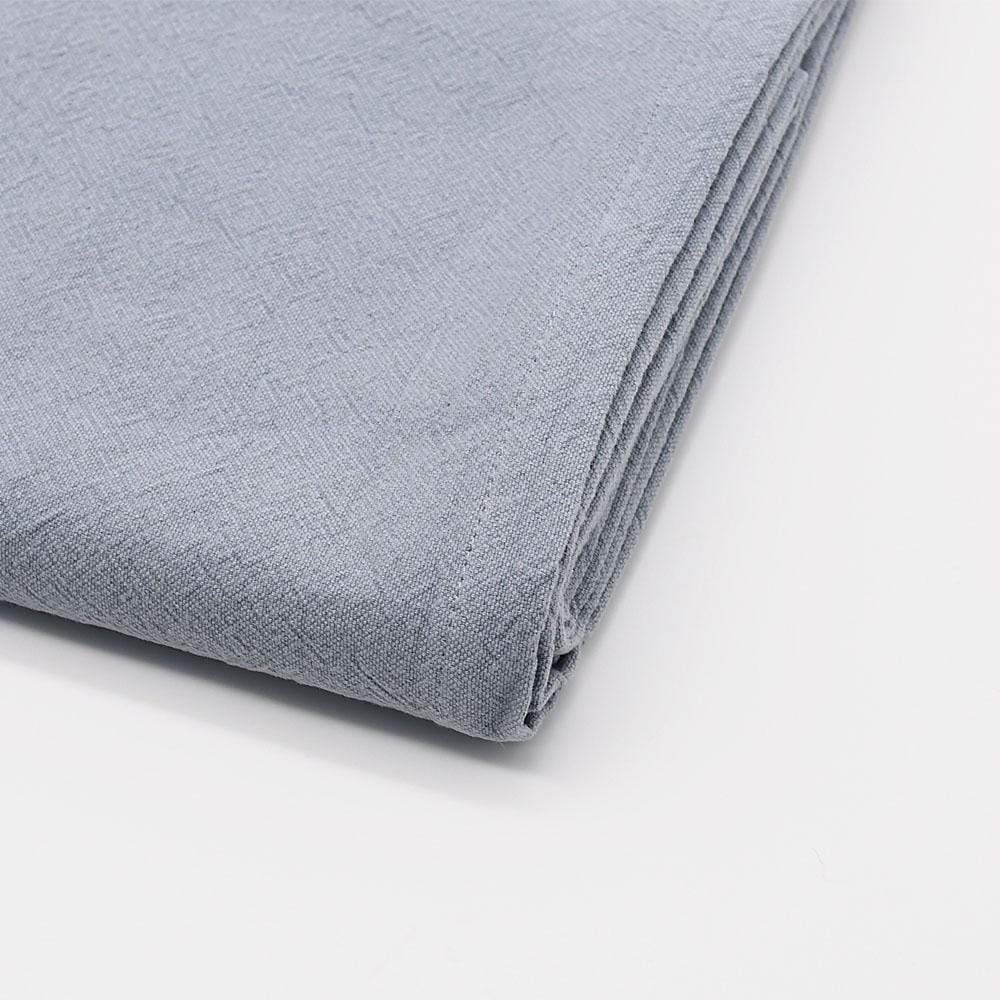 Linen and Cotton Tablecloth Blue I 79x63''