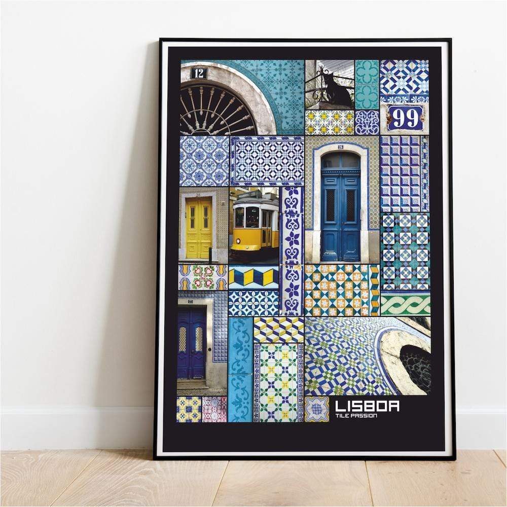 Lisboa, Tile Passion I Poster