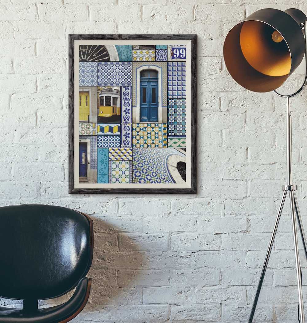 Lisboa, Tile Passion I Poster