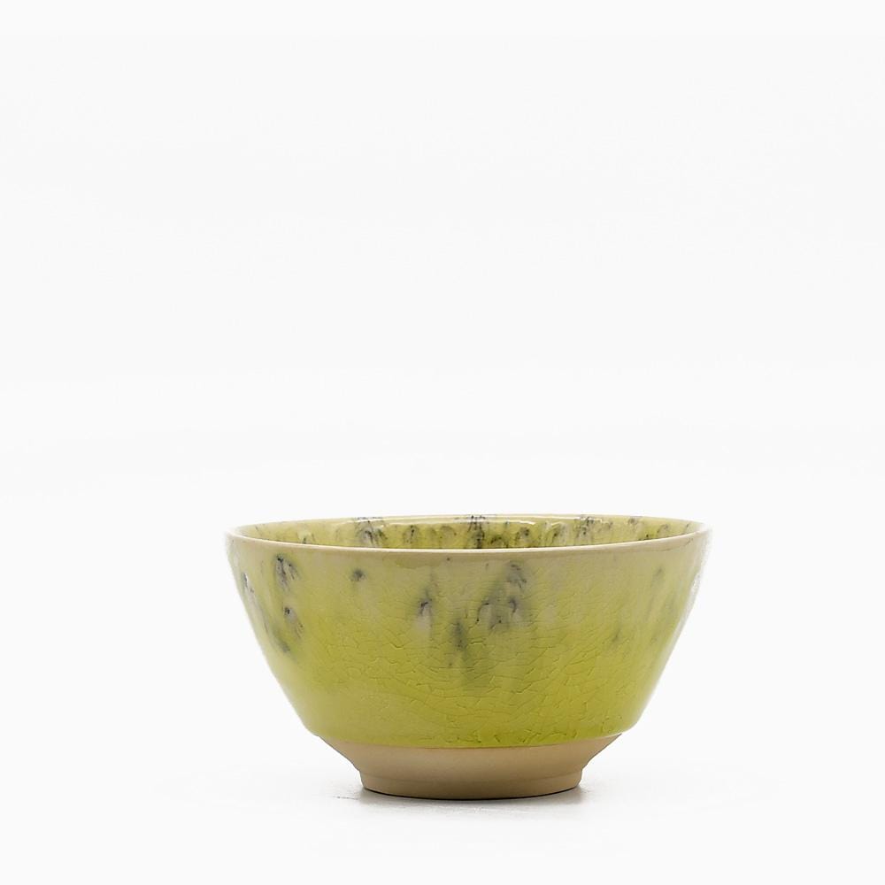 Madeira I Stoneware Bowl - Yellow