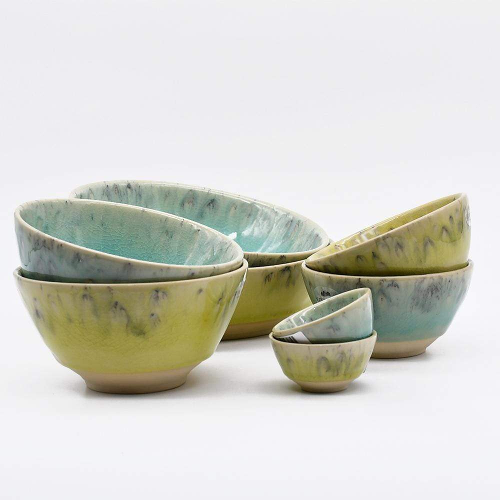 Madeira I Stoneware Bowl - Yellow