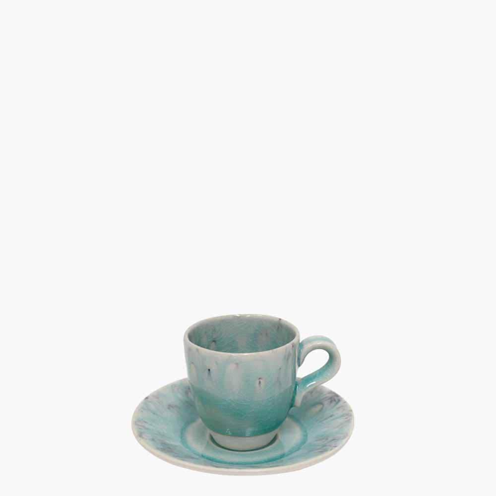 Madeira | Stoneware Coffee Cup - Green