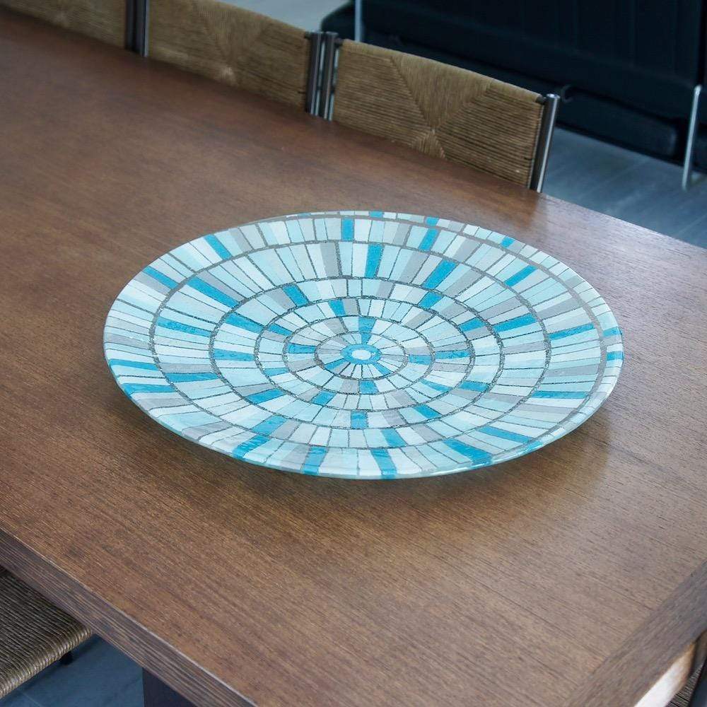 Marinha Grande | Large Fused Glass Plate