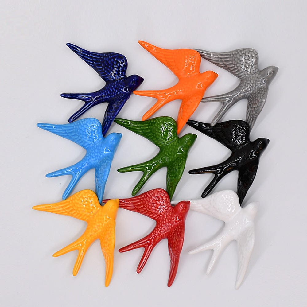 Medium Ceramic Swallows - 20 colors