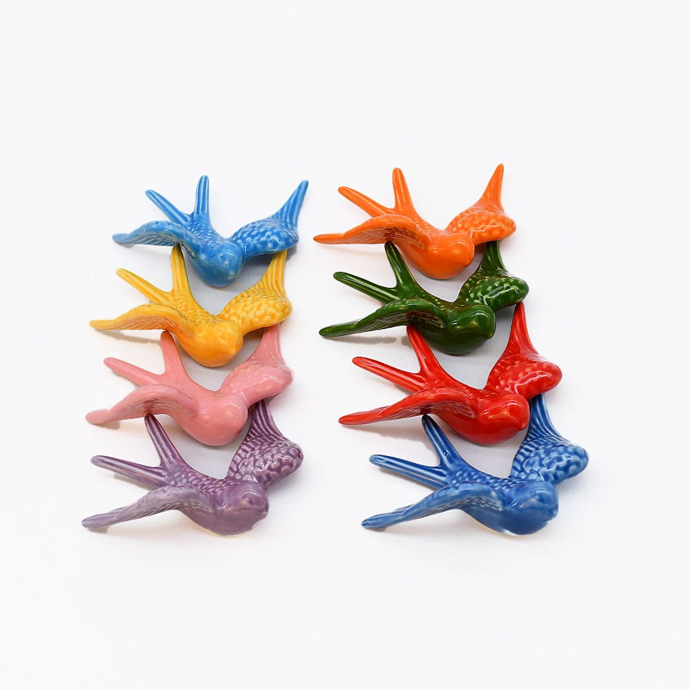 Medium Ceramic Swallows - 20 colors