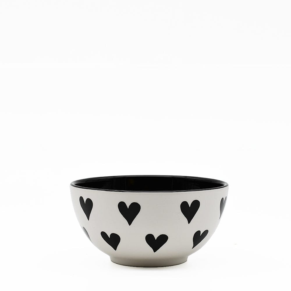 Namorados I Large Bowl 15cm - Black