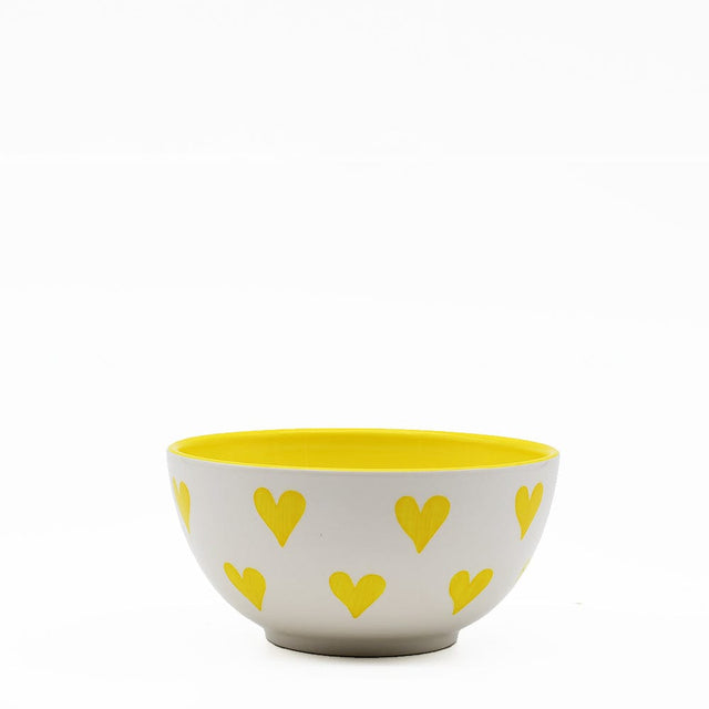 Namorados I Large Bowl 15cm - Yellow