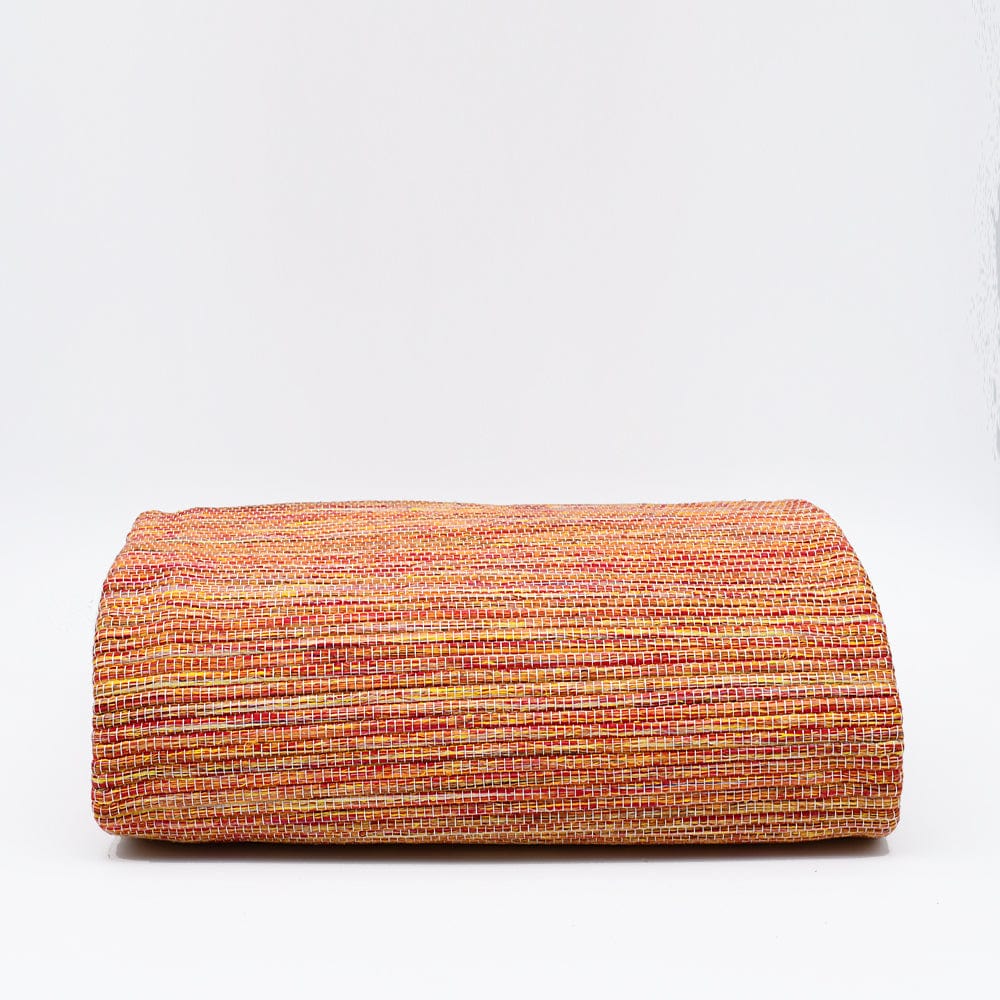 Natural Fiber Handmade Carpet 79x59" - Orange