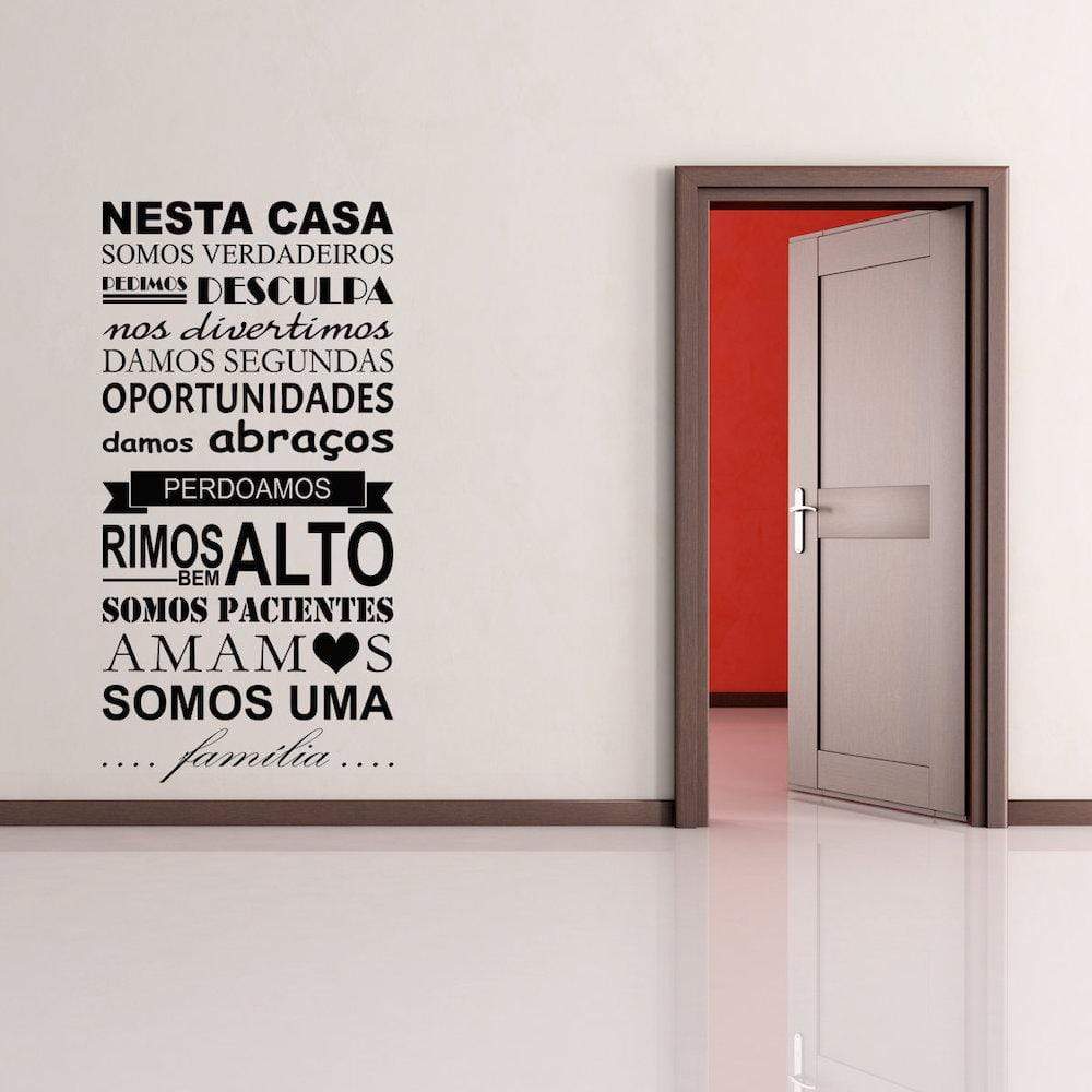 Nesta Casa I Wall sticker