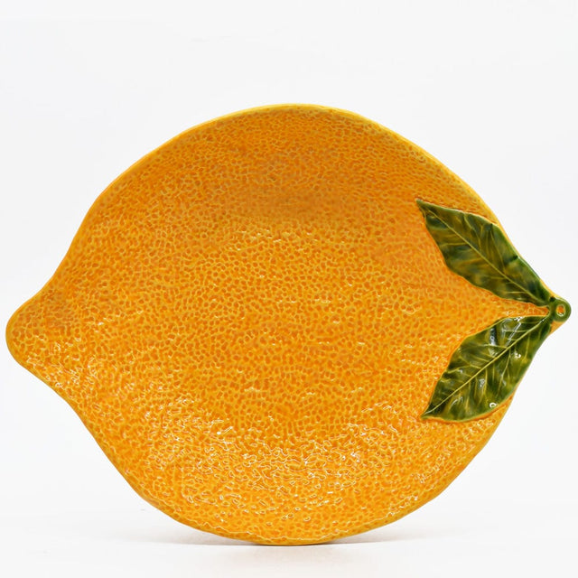 Orange-shaped Ceramic Charger Plate