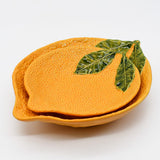 Orange-shaped Ceramic Dinner Plate