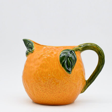 Orange-shaped Ceramic Pitcher