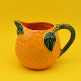 Orange-shaped Ceramic Pitcher