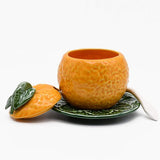 Orange-shaped Ceramic Pot