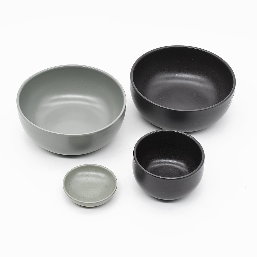 Pacifica I Stoneware Bowl - Black