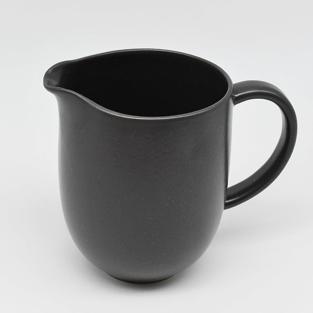 Pacifica I Stoneware Pitcher - Black