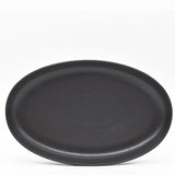 Pacifica I Stoneware Platter - Black